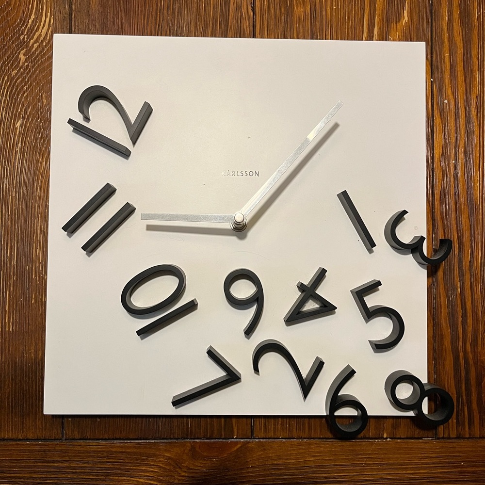 Abstract Analog Clock